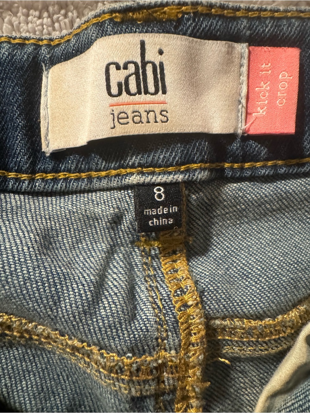 CAbi Kick It Crop Jeans - Picture 3 of 9